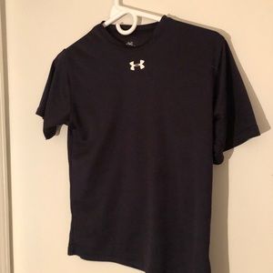Woman’s Black Under Armour Athletic Tee